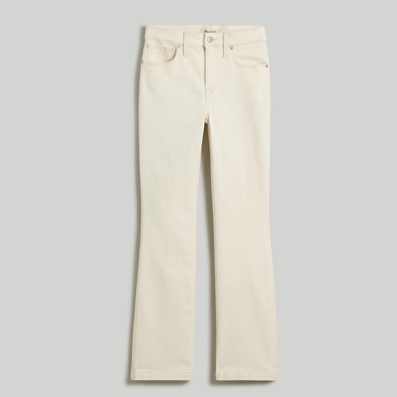 Madewell Petite Kick Out Crop Vintage Canvas Jeans Size 27P - Picture 6 of 6